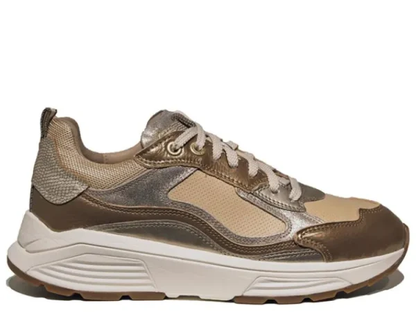 Sneakers^Xsensible 33004.4 wijdte G Milau G Taupe Combi