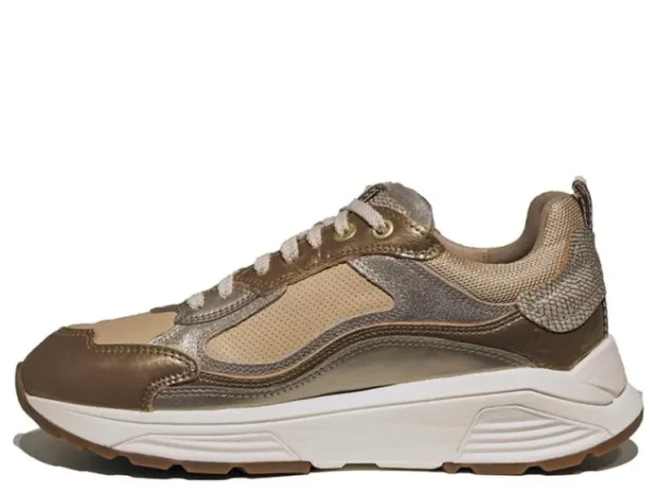 Sneakers^Xsensible 33004.4 wijdte G Milau G Taupe Combi