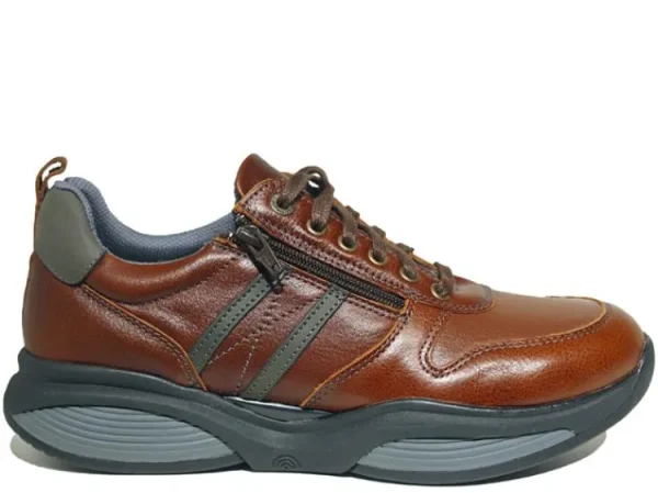 Sneakers^Xsensible 30073.3 wijdte H COGNAC