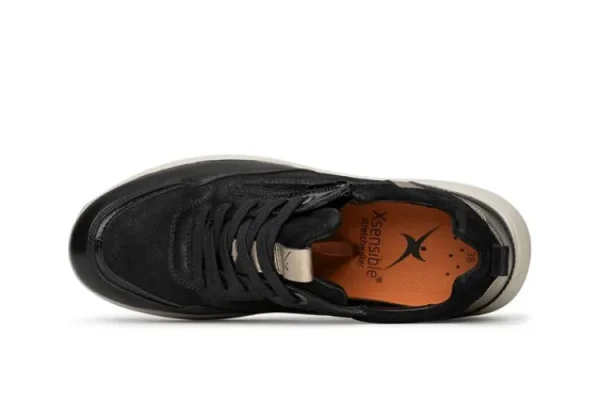 Sneakers^Xsensible 30215.2 wijdte H Grenoble HX Black Combi